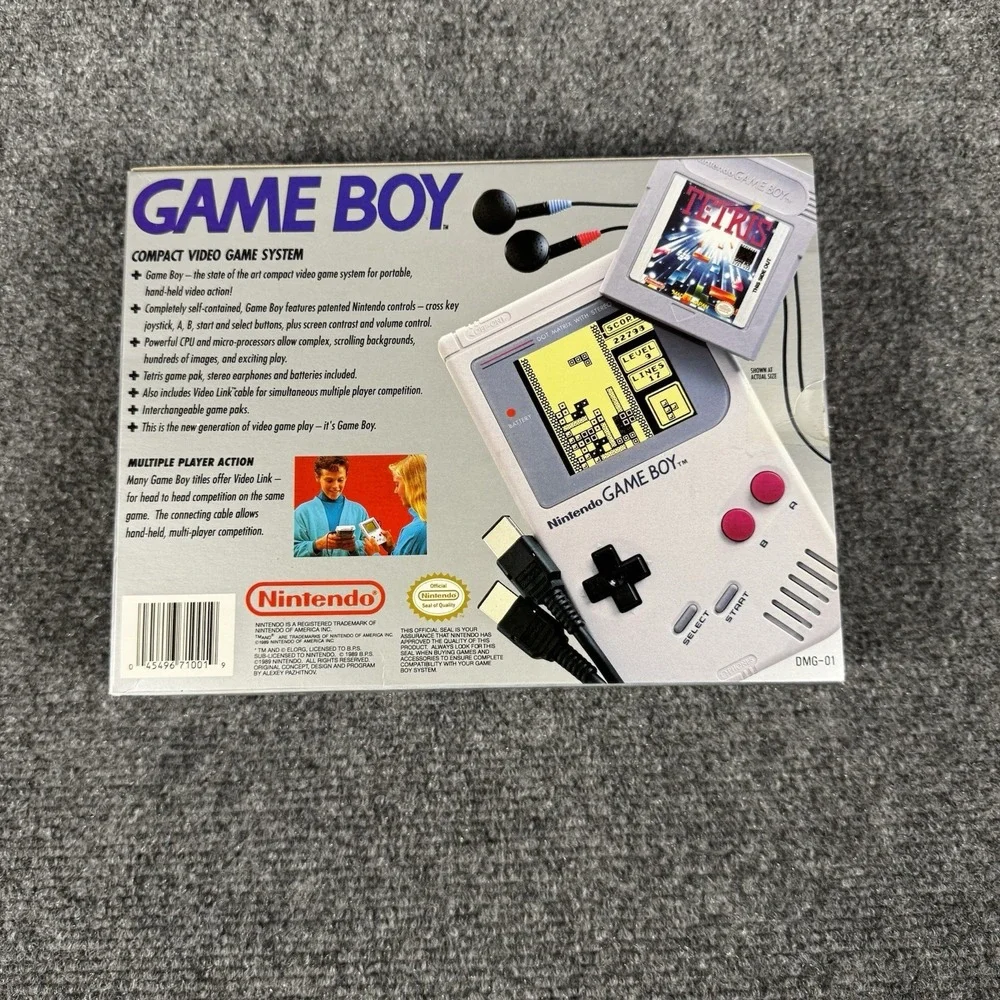 Vintage 1989 Nintendo Gameboy DMG-01 Box Only